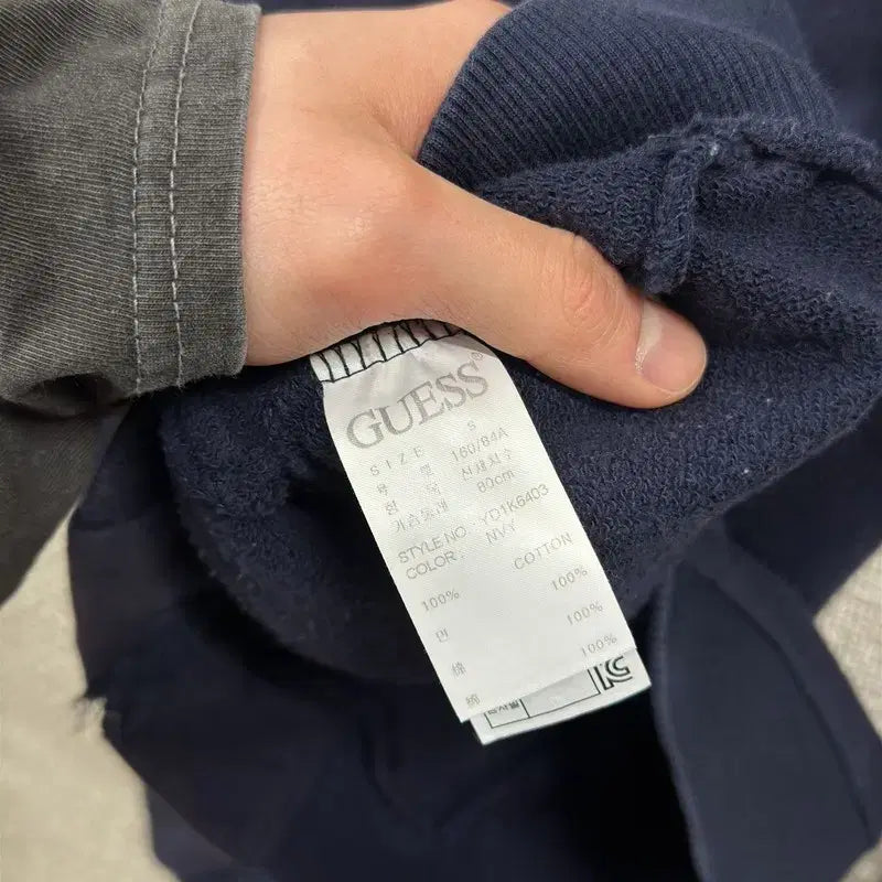 [BUNJANG] Guess Casual Zip-up Jacket / 게스 무지 캐주얼 집업 자켓 S M13242