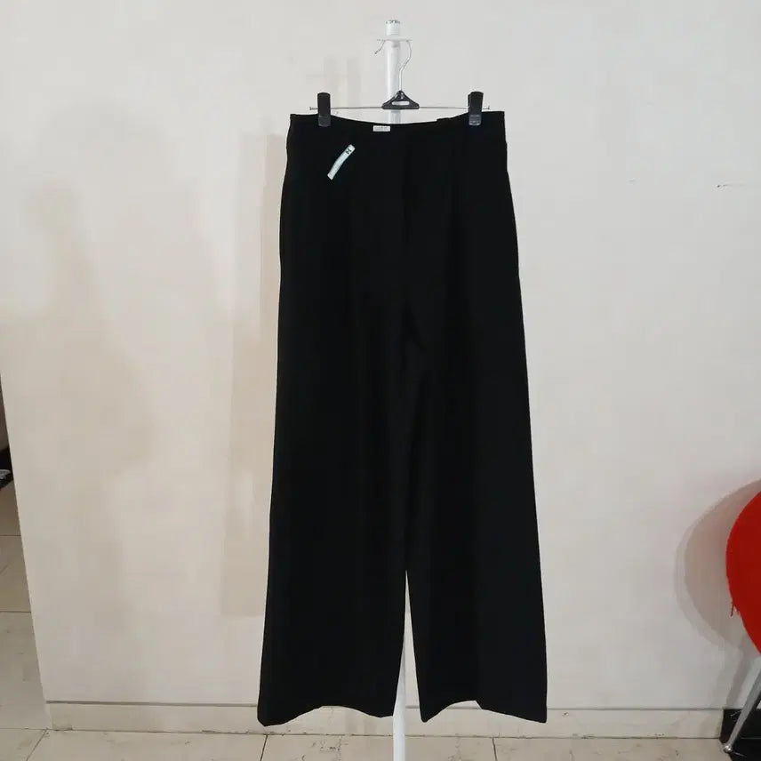[BUNJANG] 022 Time Wide Pants - Black / 022 타임 와이드 팬츠 55