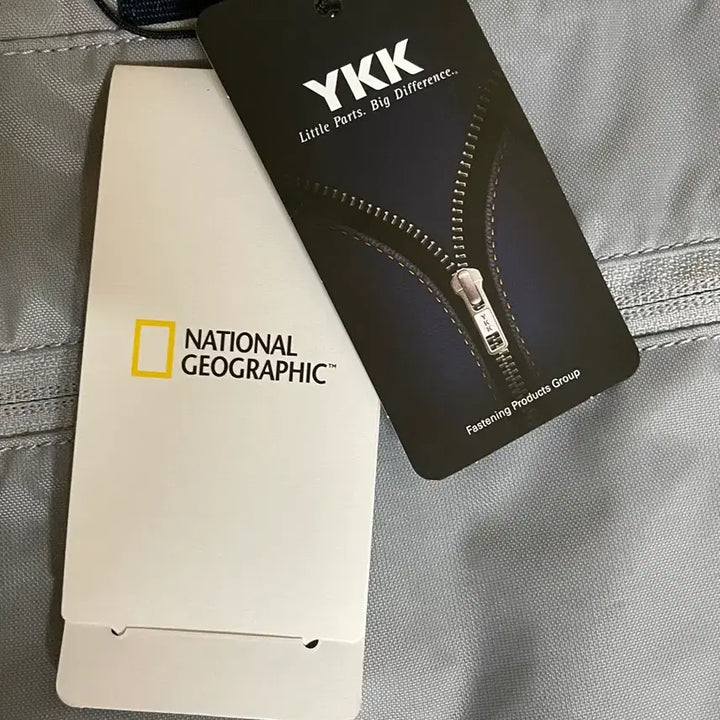 [BUNJANG] National Geographic String Backpack L/GREY / 내셔널지오그래픽 스트링 백팩 L/GREY 새상품, 택 달림