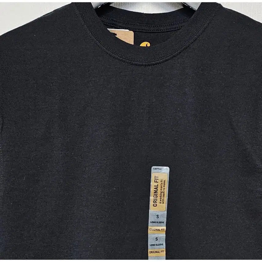 [BUNJANG] Carhartt Black Long Sleeve T-shirt S Size / 칼하트 블랙 긴팔티 S 사이즈 새상품 95