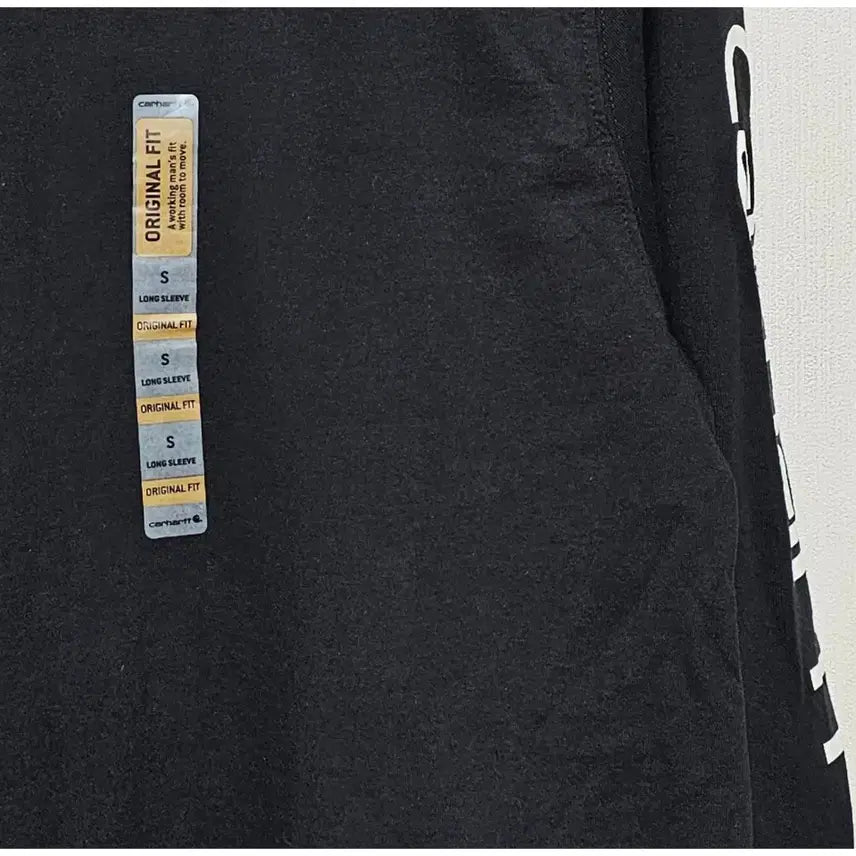[BUNJANG] Carhartt Black Long Sleeve T-shirt S Size / 칼하트 블랙 긴팔티 S 사이즈 새상품 95