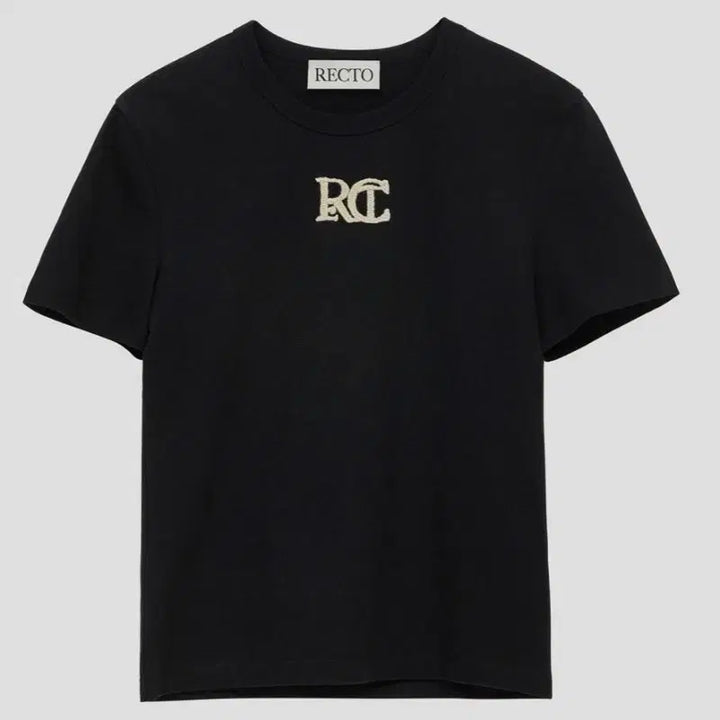 [SOLD OUT] RECTO RC로고 블랙 반팔 티셔츠