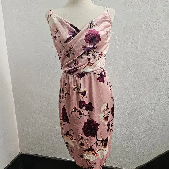 [BUNJANG] FLIRT Light Pink Strap Dress / FLIRT 끈 원피스 여 55 J6014