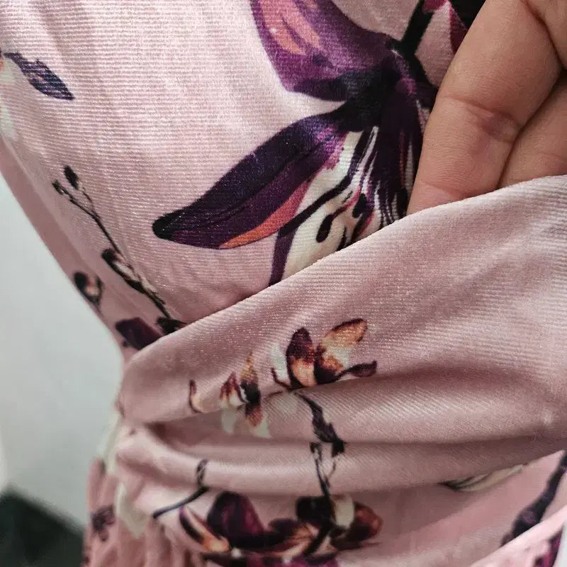 [BUNJANG] FLIRT Light Pink Strap Dress / FLIRT 끈 원피스 여 55 J6014