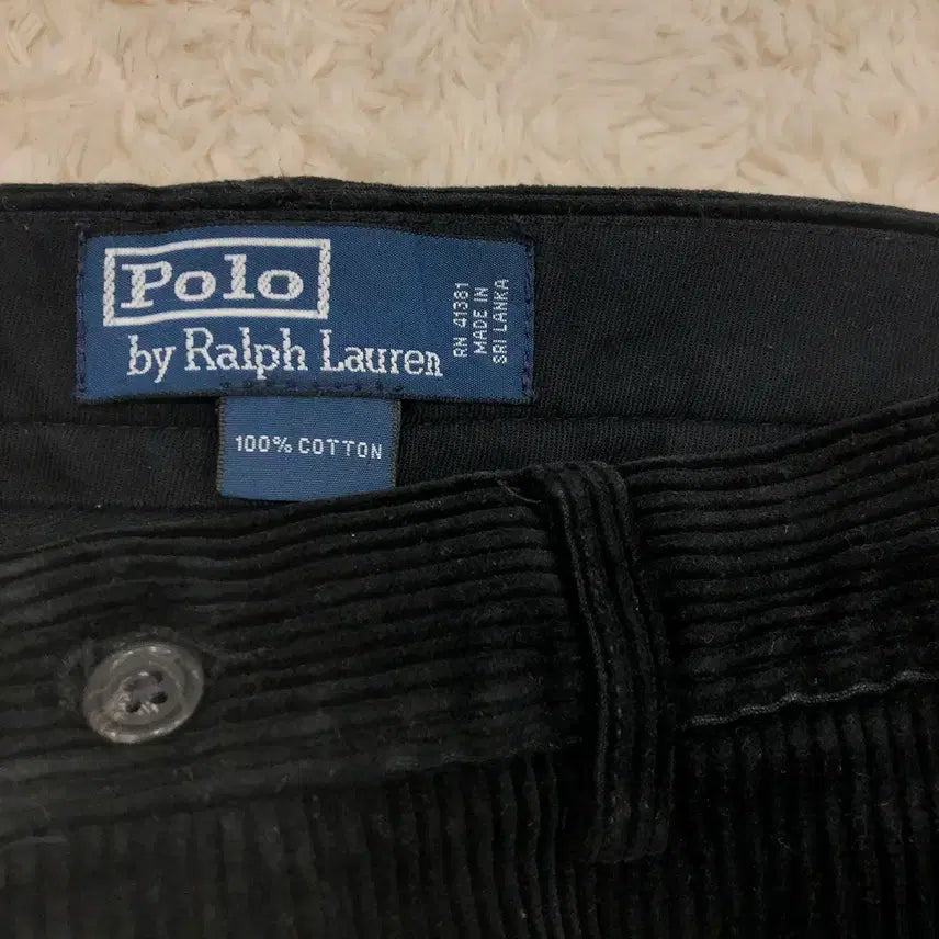 [BUNJANG] Polo Ralph Lauren Black Corduroy Pants / 31 폴로 랄프로렌 블랙 코듀로이 팬츠
