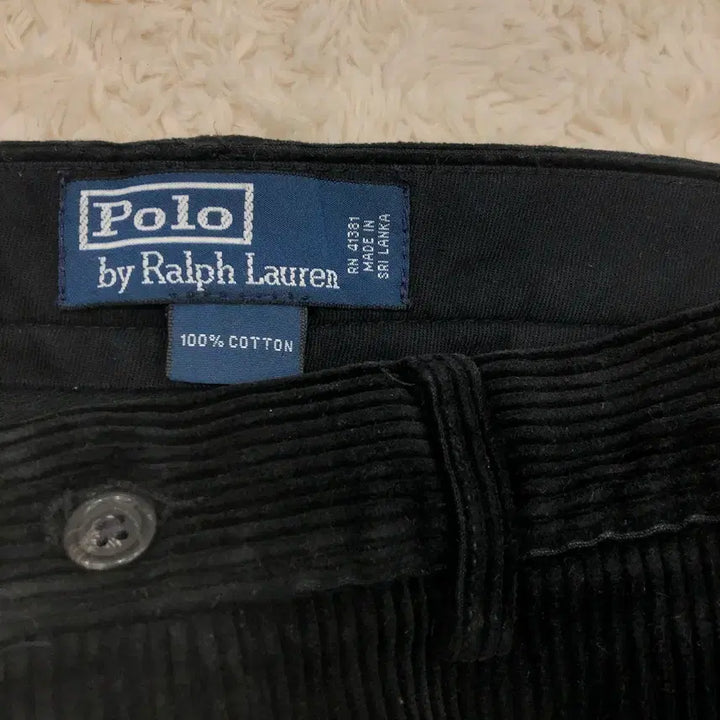 [BUNJANG] Polo Ralph Lauren Black Corduroy Pants / 31 폴로 랄프로렌 블랙 코듀로이 팬츠