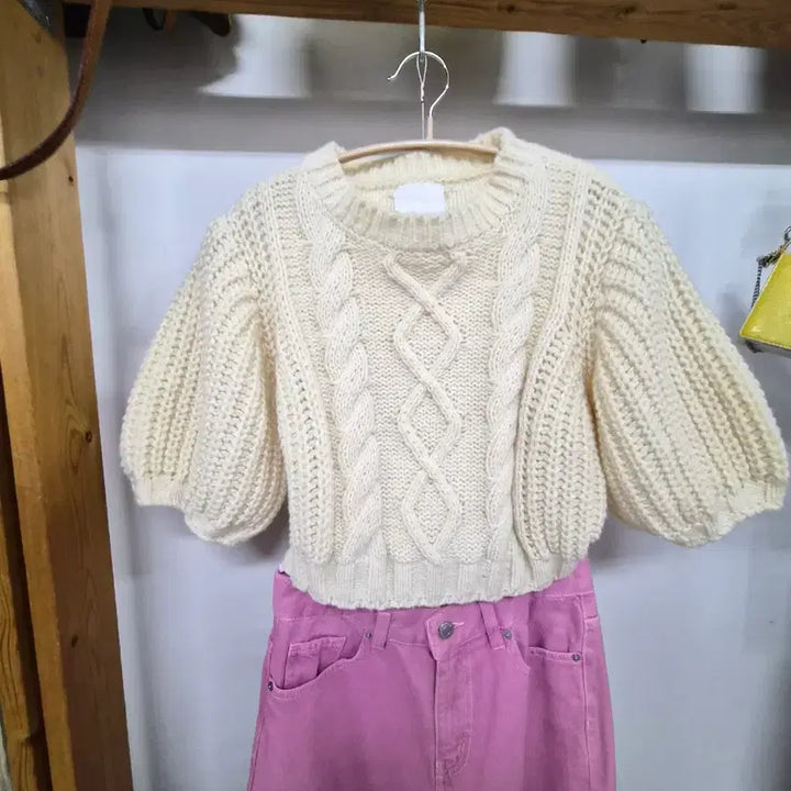 [BUNJANG] Ozweego Second Balloon Puff Knit / 오즈 세컨 벌룬 퍼프니트