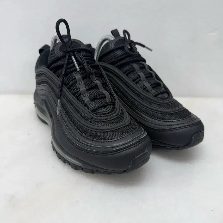 [BUNJANG] Nike Air Max 97 Triple Black Sneakers / (245)나이키 운동화 에어맥스97 트리플블랙