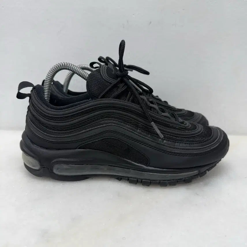 [BUNJANG] Nike Air Max 97 Triple Black Sneakers / (245)나이키 운동화 에어맥스97 트리플블랙