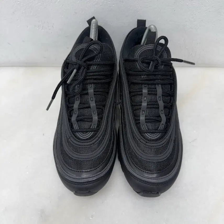 [BUNJANG] Nike Air Max 97 Triple Black Sneakers / (245)나이키 운동화 에어맥스97 트리플블랙
