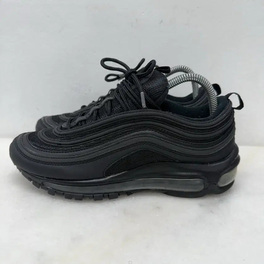 [BUNJANG] Nike Air Max 97 Triple Black Sneakers / (245)나이키 운동화 에어맥스97 트리플블랙