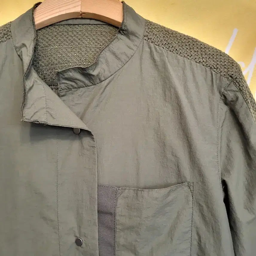 [BUNJANG] Chatelain Khaki Green Field Jacket / 샤트렌 카키색 야상 자켓 90