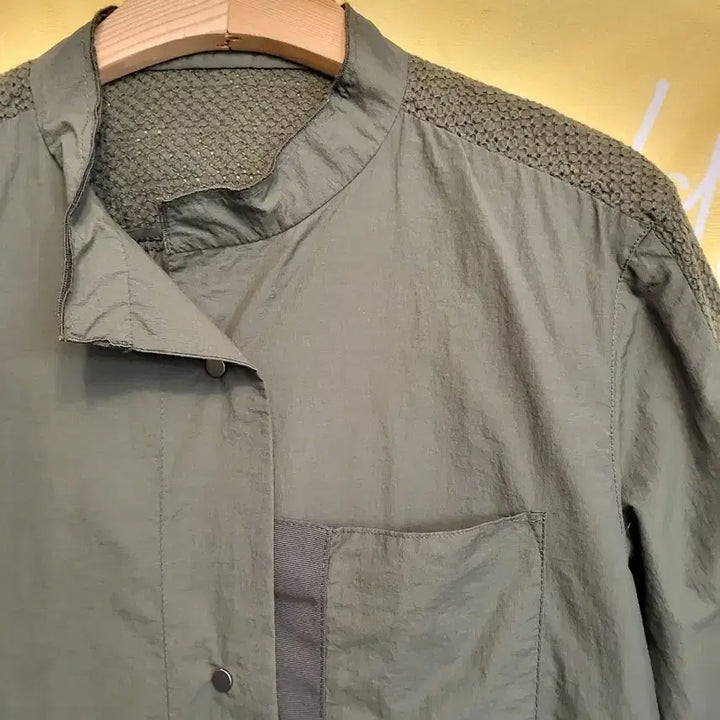 [BUNJANG] Chatelain Khaki Green Field Jacket / 샤트렌 카키색 야상 자켓 90