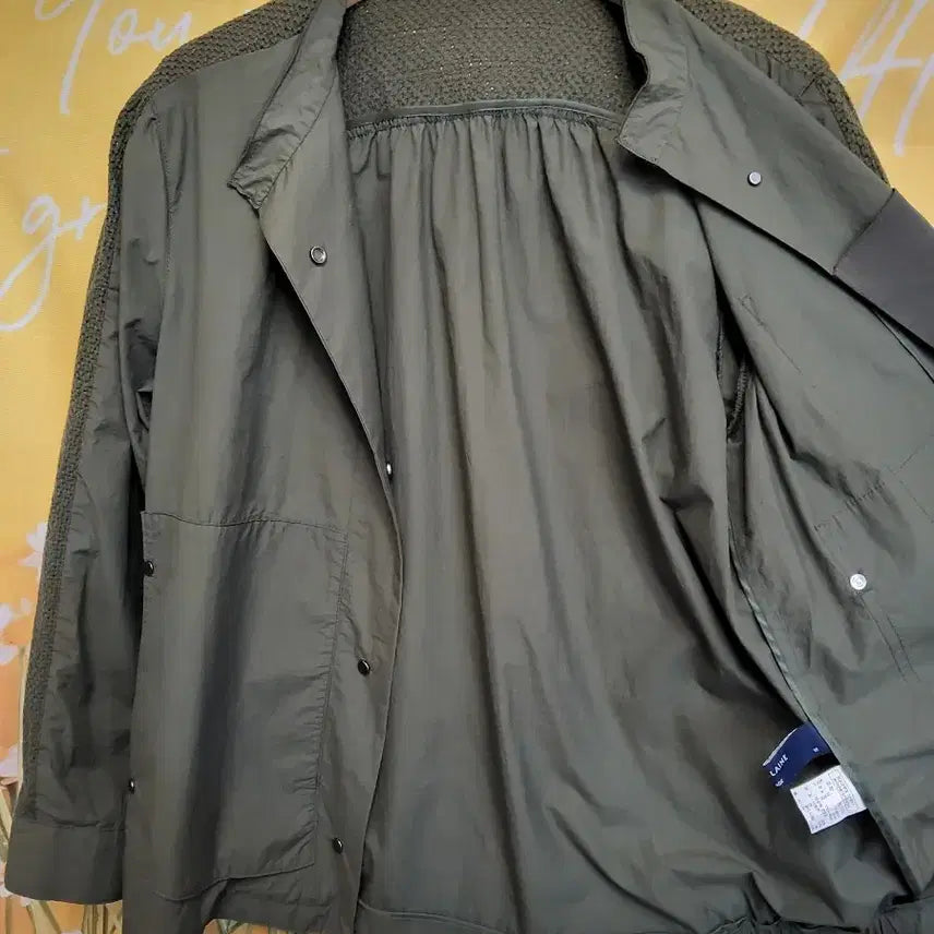 [BUNJANG] Chatelain Khaki Green Field Jacket / 샤트렌 카키색 야상 자켓 90
