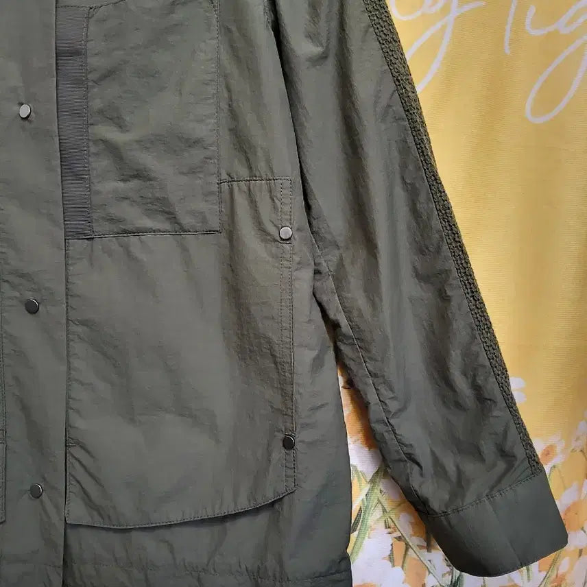 [BUNJANG] Chatelain Khaki Green Field Jacket / 샤트렌 카키색 야상 자켓 90