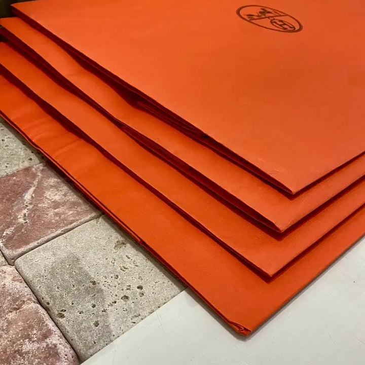 [BUNJANG] Hermès Shopping Bag Bundle Set / 에르메스 쇼핑백(59.5x48.5x19) 4장 일괄