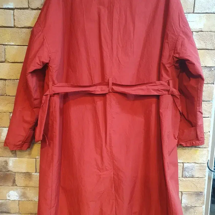 [BUNJANG] MARRON Red Trench Coat - Women&