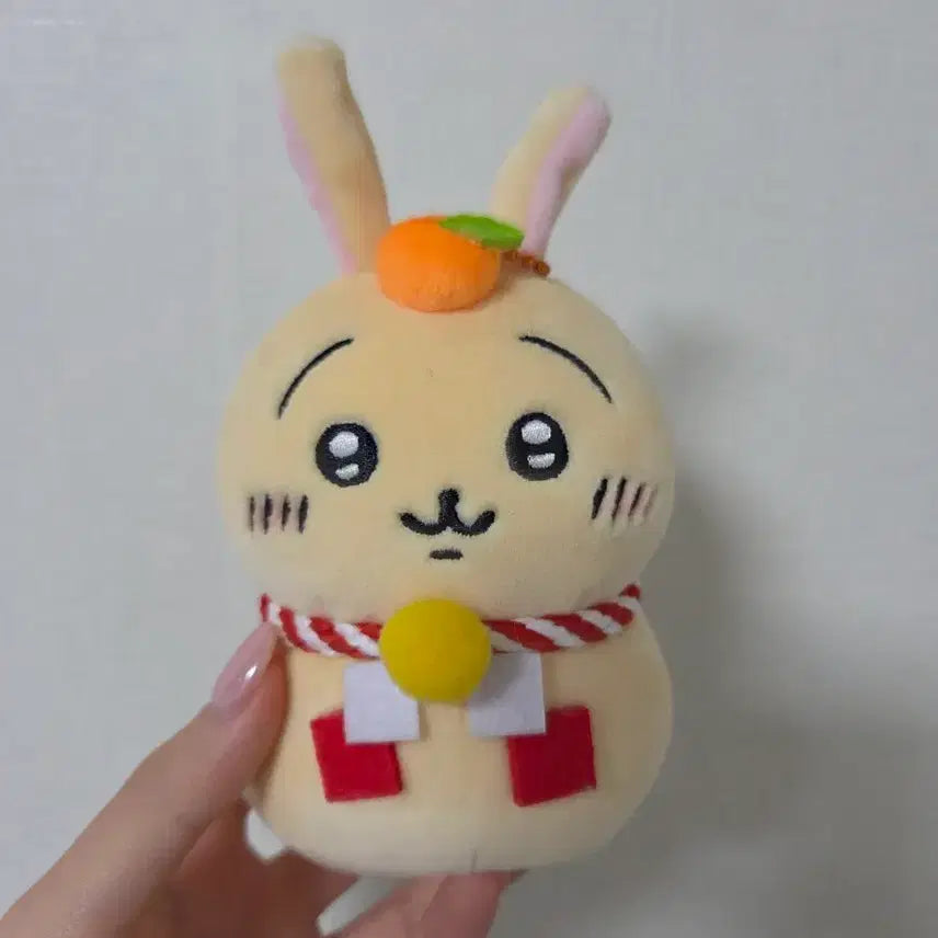 [BUNJANG] Chiikawa Tangerine Usagi Mascot / 치이카와 귤사기 / 귤 우사기 마스코트