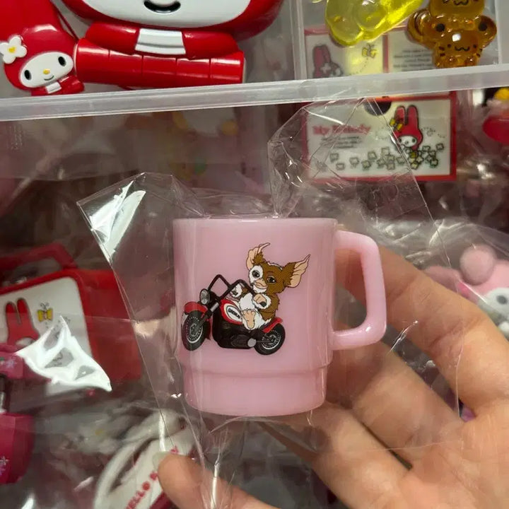 [BUNJANG] Gremlins Gizmo Pink Cup Gacha / 그렘린 기즈모 핑크컵 가챠