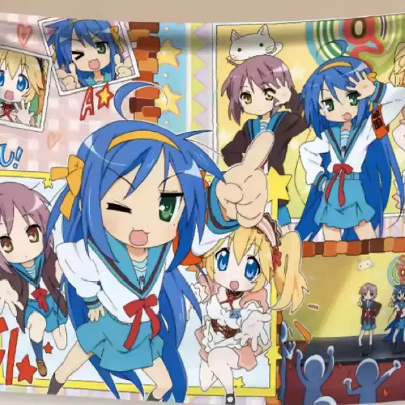 [BUNJANG] Lucky Star Tapestry Poster / 미개봉) 러키스타 테피스트리 포스터 판매합니다