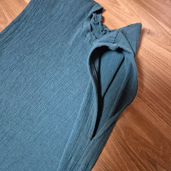[BUNJANG] ISSEY MIYAKE HAAT Long Dress / ISSEY MIYAKE HAAT 이세이 미야케 하트 교지지미 롱원피스