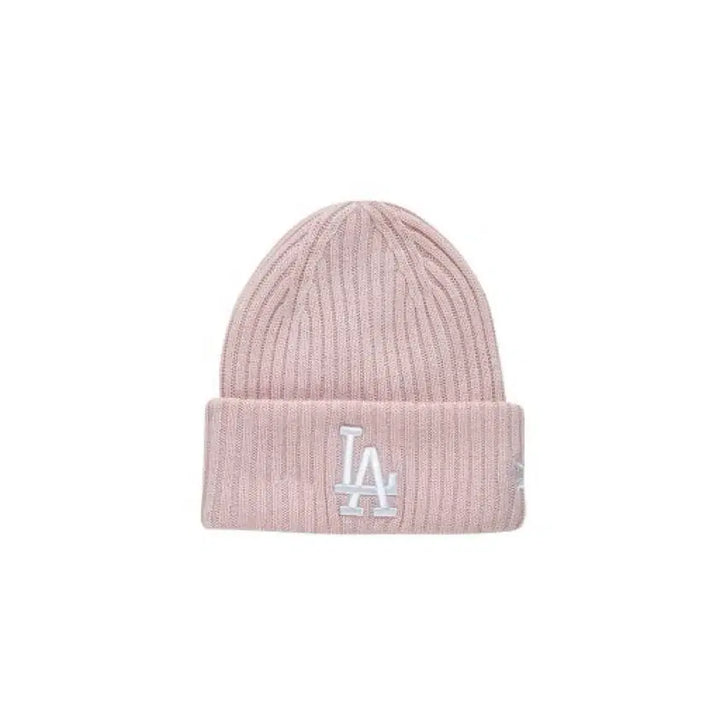 [BUNJANG] MLB LA Dodgers Pink Short Beanie / mlb 숏비니 핑크 LA다저스