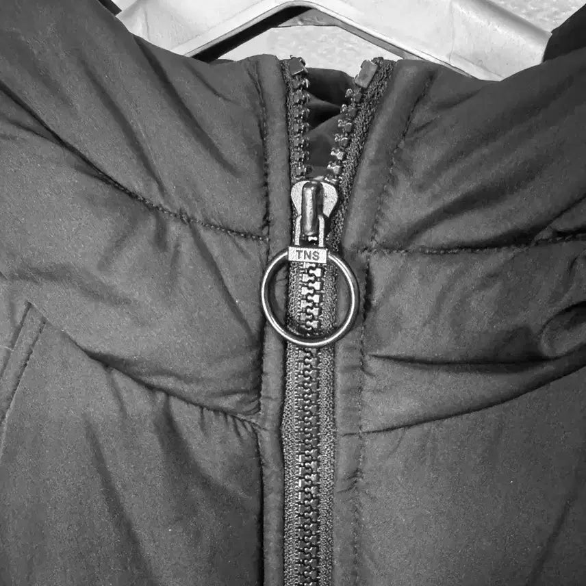 [BUNJANG] TBJ Hooded Long Padded Jacket Black XL / TBJ 후드 롱 패딩 블랙 XL 가능 크게나옴