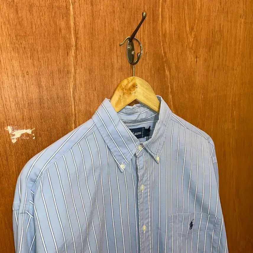 [BUNJANG] Polo Ralph Lauren Stripe Shirt Blake (L) / (L) POLO 폴로 랄프로렌 스트라이프 셔츠 블레이크