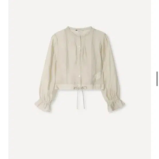 [BUNJANG] Hoas Elysee Blouse - Beige / 호와스 ELYSEE BLOUSE