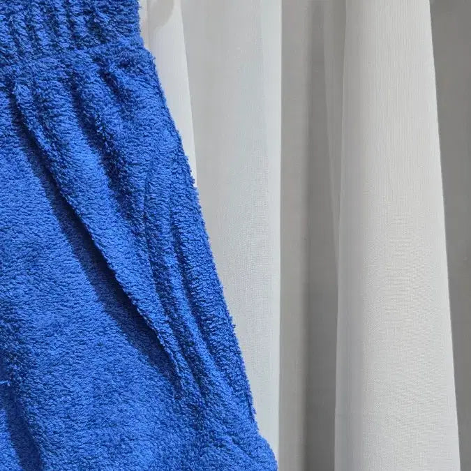 [BUNJANG] Blue Terry Cloth Shorts / 블루 타월지 반바지 숏팬츠