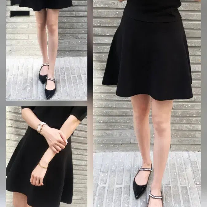 [BUNJANG] Blanchet Essential Knit Skirt Long Black / 블랑쇼 에센셜 니트 스커트 롱 s 블랙