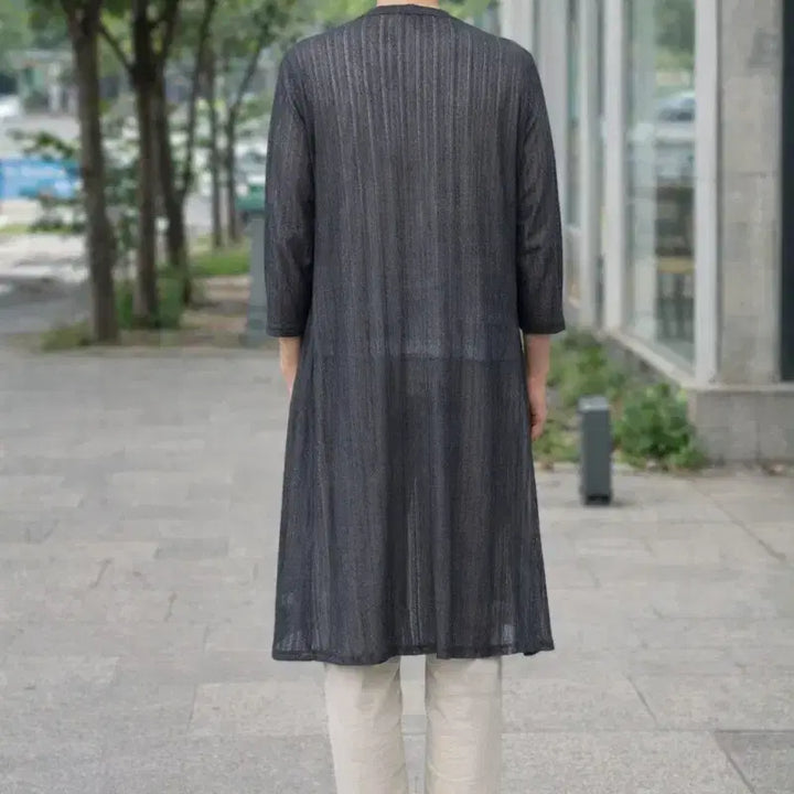 [SOLD OUT] 몽탁 MONTAGUT 린넨 롱가디건 95 새상품 / 백화점 브랜드