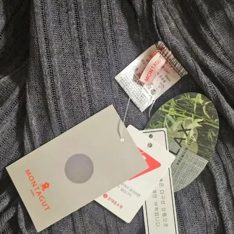 [SOLD OUT] 몽탁 MONTAGUT 린넨 롱가디건 95 새상품 / 백화점 브랜드