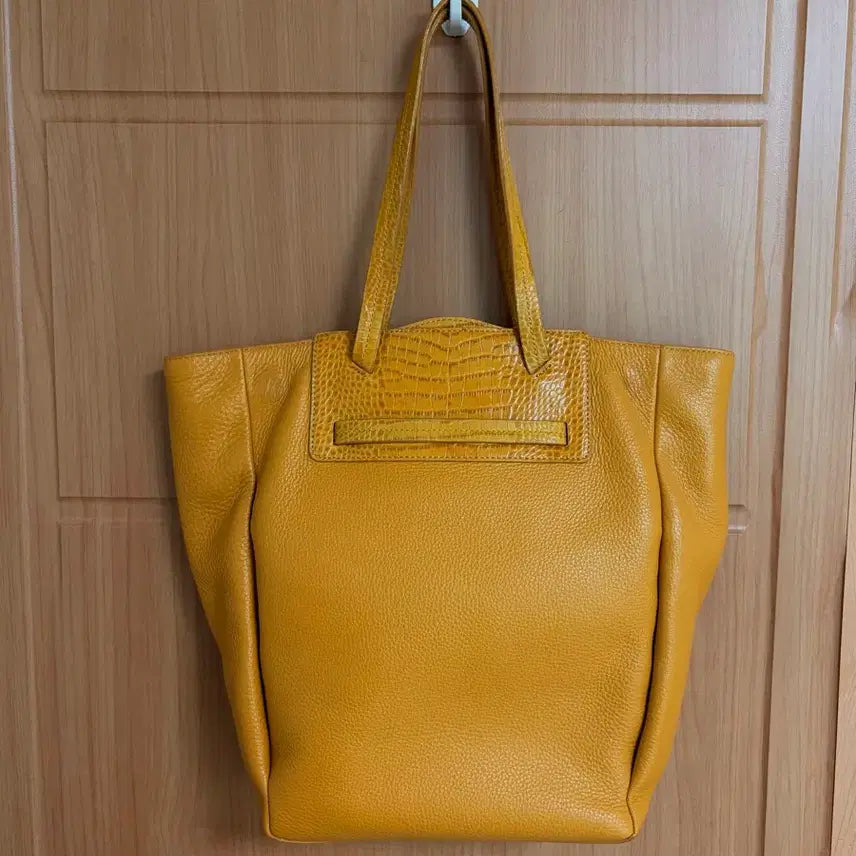 [BUNJANG] Lebeige Leather Tote Bag / (정품)르베이지 가방 소가죽 토트백