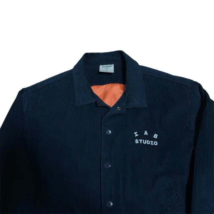 [BUNJANG] IAPP Studio Corduroy Jacket Navy / [M] 아이앱스튜디오 코듀로이 자켓 네이비