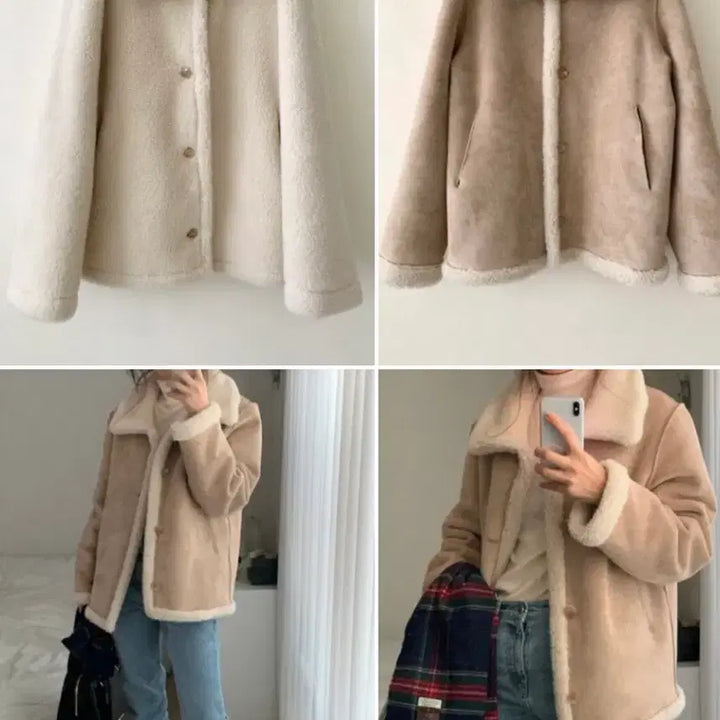 [BUNJANG] Mulet Bay Reversible Mouton Jacket / 뮤렛 베이 리버시블 무스탕 자켓