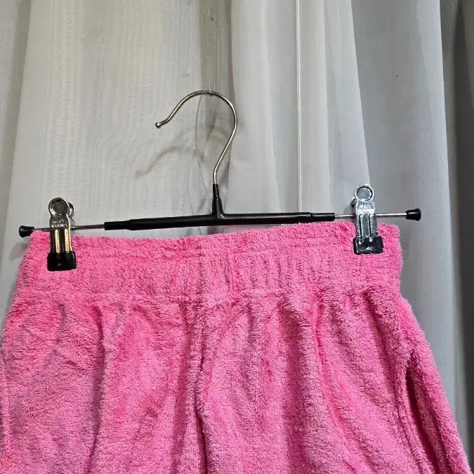 [BUNJANG] Pink Terry Cloth Shorts / 핑크 타월지 반바지 숏팬츠