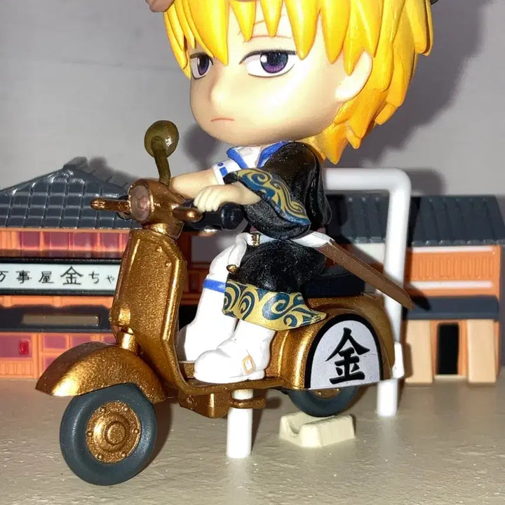 [BUNJANG] Gintama Ichiban Kuji Kintoki Scooter Chibi Kyun Diorama Figure / 은혼 이치방쿠지 금혼 킨토키 스쿠터 치비큥디오라마 피규어 긴토키제일복권