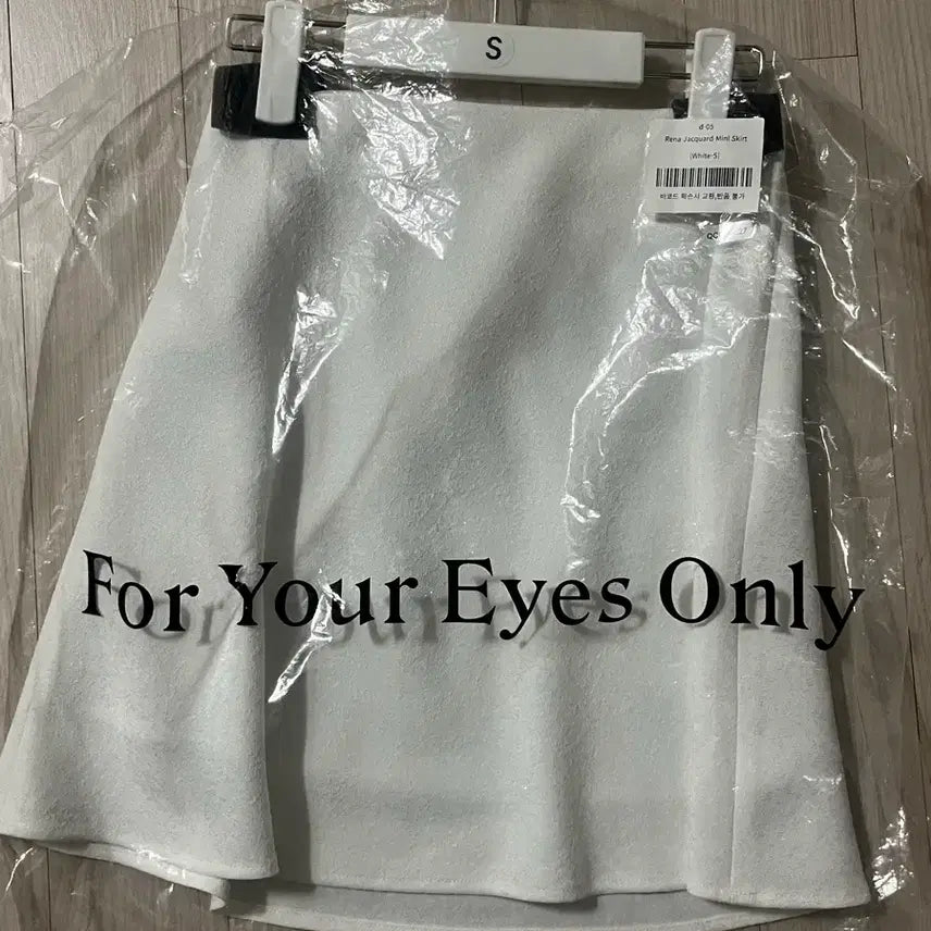 [BUNJANG] For Your Eyes Only Rena Jacquard Mini Skirt / For Your Eyes Only Rena jacquard 미니 스커트