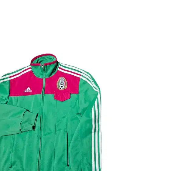[BUNJANG] Adidas Mexico National Team Old School Jersey Jacket / 아디다스 올드스쿨 멕시코 국대 져지 자켓