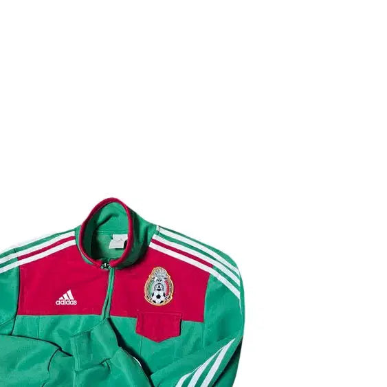 [BUNJANG] Adidas Mexico National Team Old School Jersey Jacket / 아디다스 올드스쿨 멕시코 국대 져지 자켓