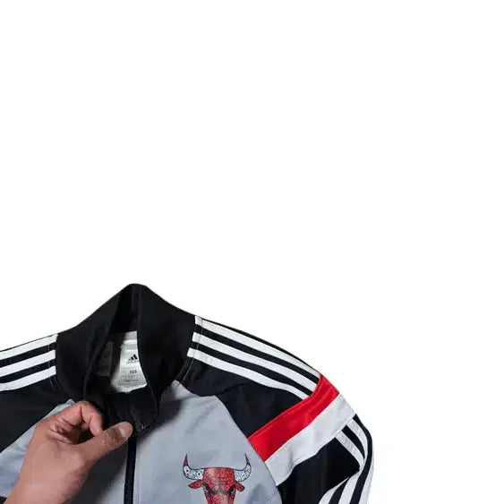 [BUNJANG] Adidas Chicago Bulls NBA Vintage Jersey Jacket / 아디다스 올드스쿨 빈티지 NBA 시카고불스 져지 자켓