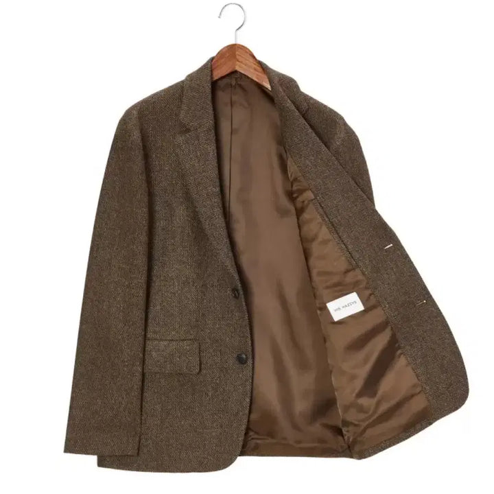 [BUNJANG] Hazzys Humphrey Wool Check Jacket - Men&