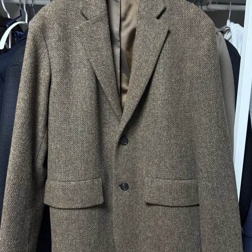 [BUNJANG] Hazzys Humphrey Wool Check Jacket - Men&