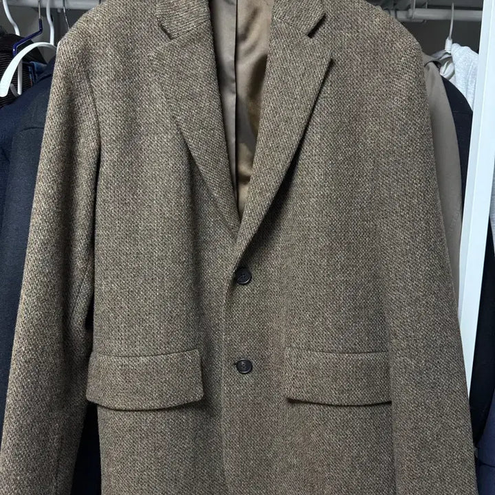 [BUNJANG] Hazzys Humphrey Wool Check Jacket - Men&
