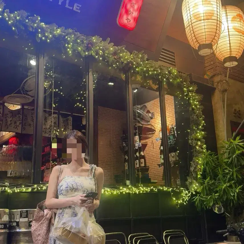 [BUNJANG] Floral Long Dress / 플라워 롱 원피스 나시 베트남 현지