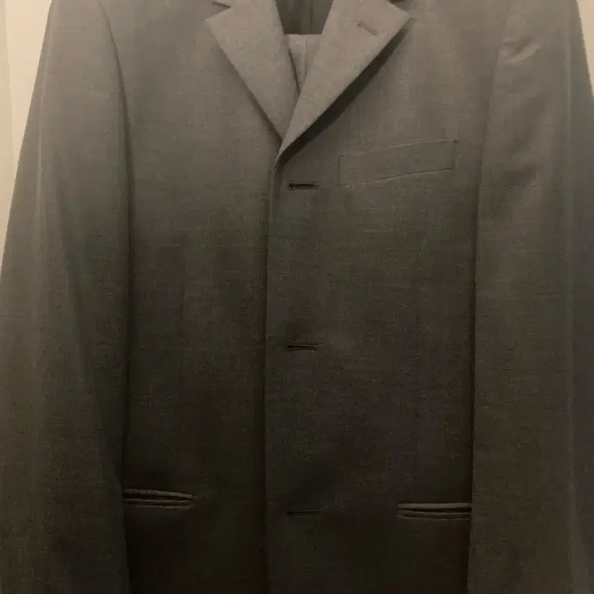 [BUNJANG] MNGU Grey 3-Button Suit Set (M) / mngu 20fw 3버튼 그레이 셋업