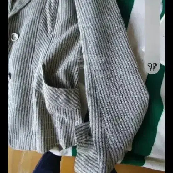 [BUNJANG] Time Striped Jacket / 타임 봄자켓55