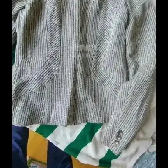 [BUNJANG] Time Striped Jacket / 타임 봄자켓55