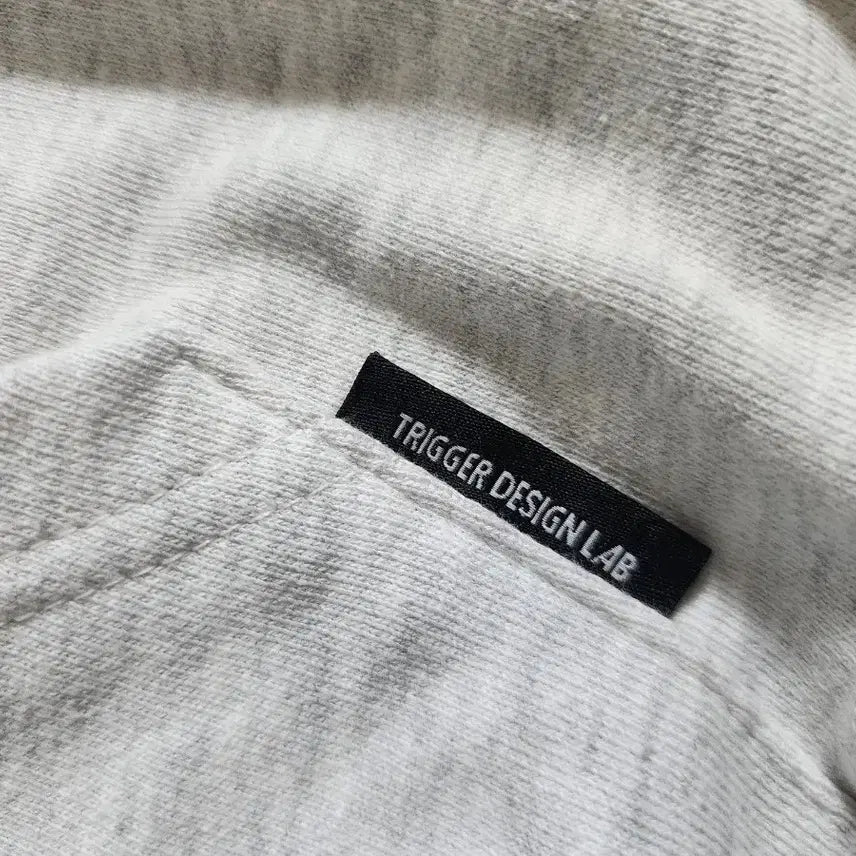 [BUNJANG] Trigger Design Lab Oversized Hoodie Gray / (인하)트리거디자인랩 오버핏 후두티105~110(매장정품)
